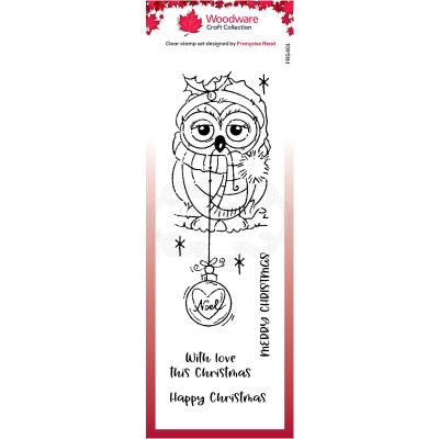 Creative Expressions Clear Stamps - Bauble Owl